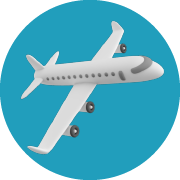 Weisses Modellflugzeug